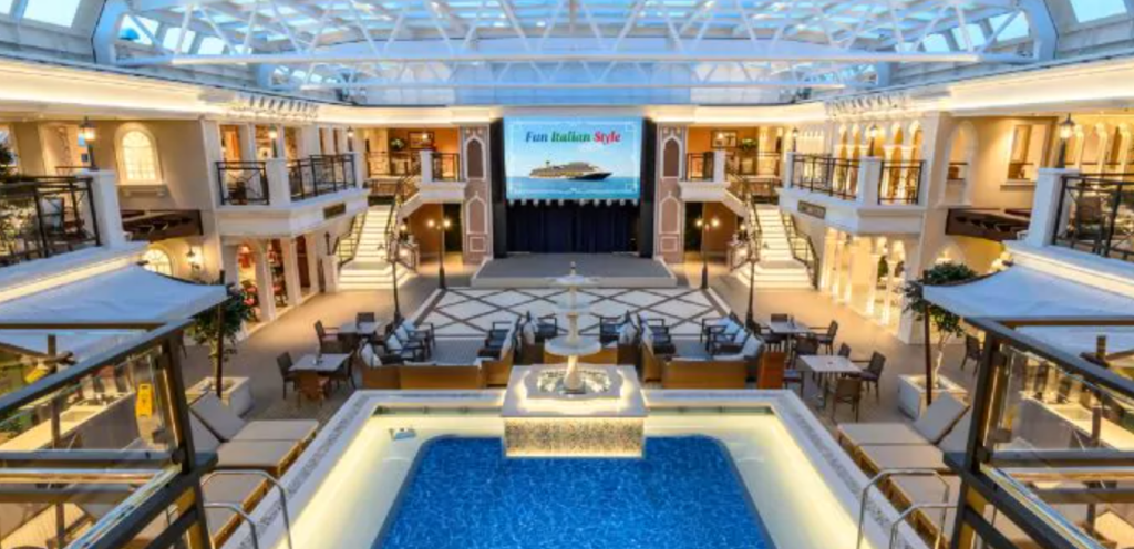 Carnival Venezia pool