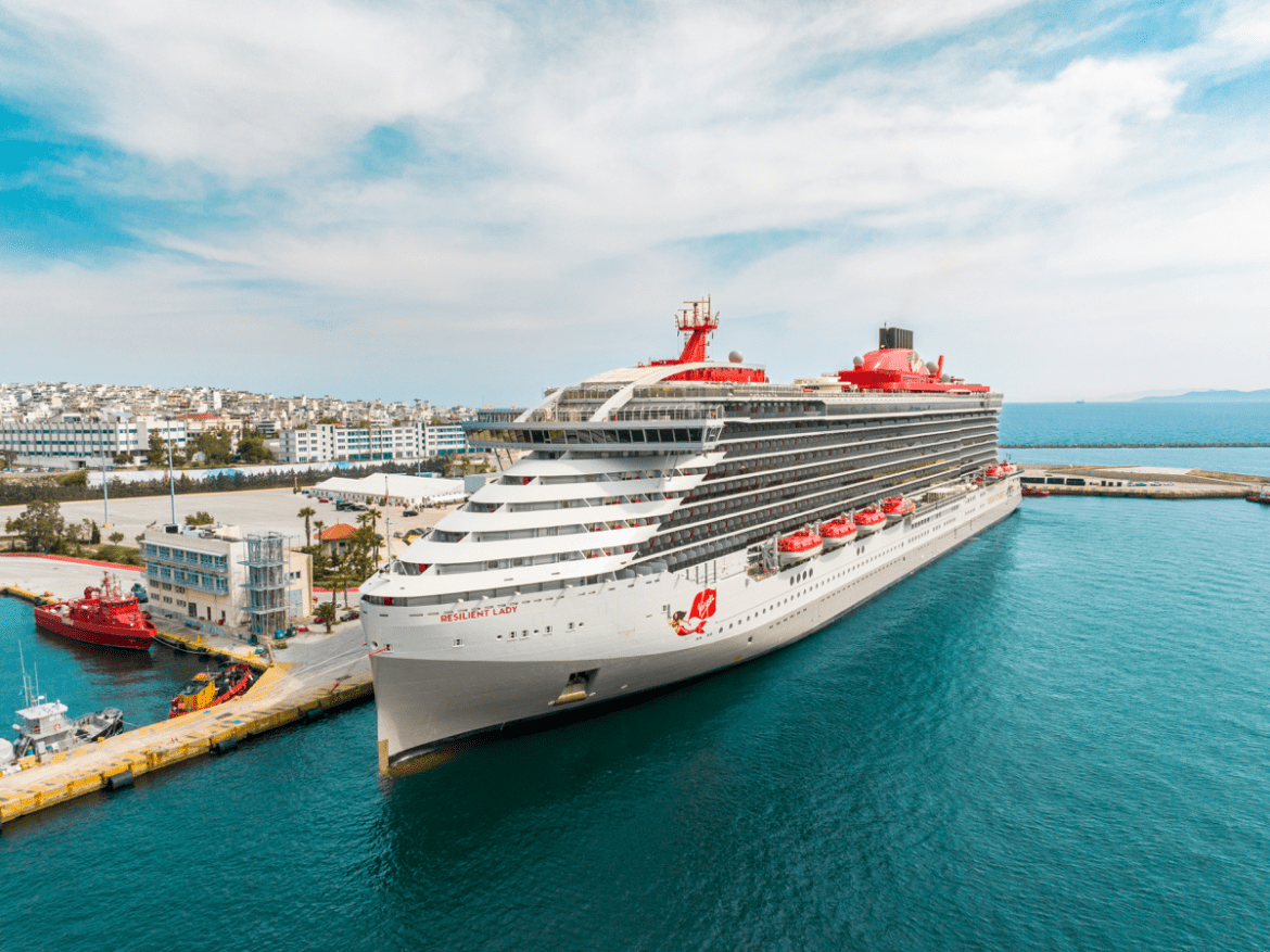 Virgin Voyages third ship Resilient Lady is homeporting in Athens, Greece this summer
