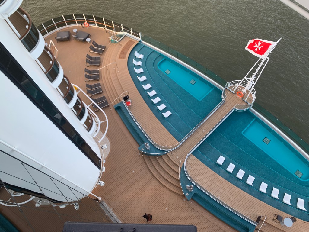 MSC Seascape Infinity PoolT opView