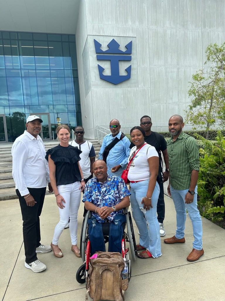 Junkanoo Music Makers visit Royal Caribbean 