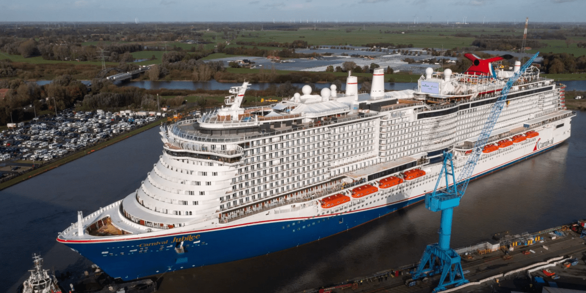 Carnival Jubilee completes sea trials ahead of debut in Galveston
