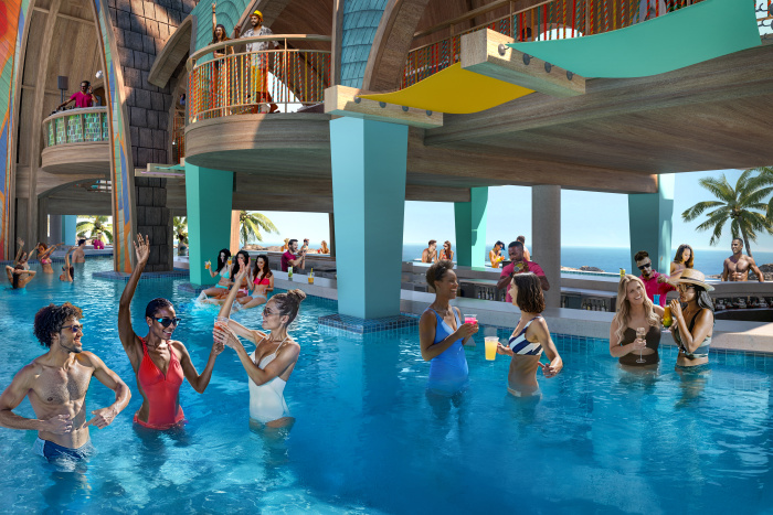 Royal Caribbean Cruises new island club