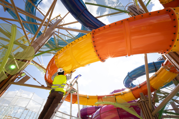 Royal Caribbean Star of the Seas waterslide