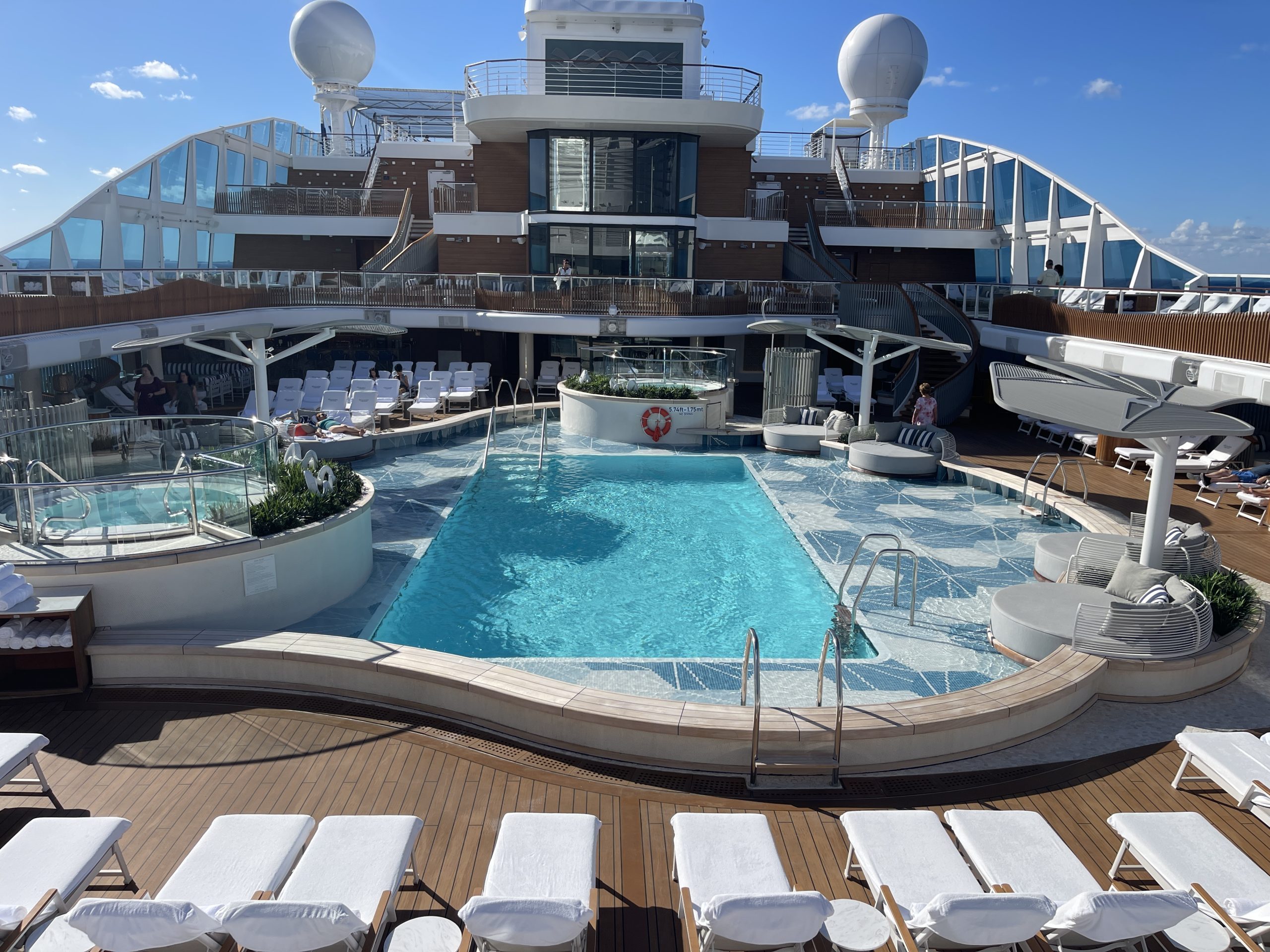Oceania Allura Main Pool Hot Tubs 