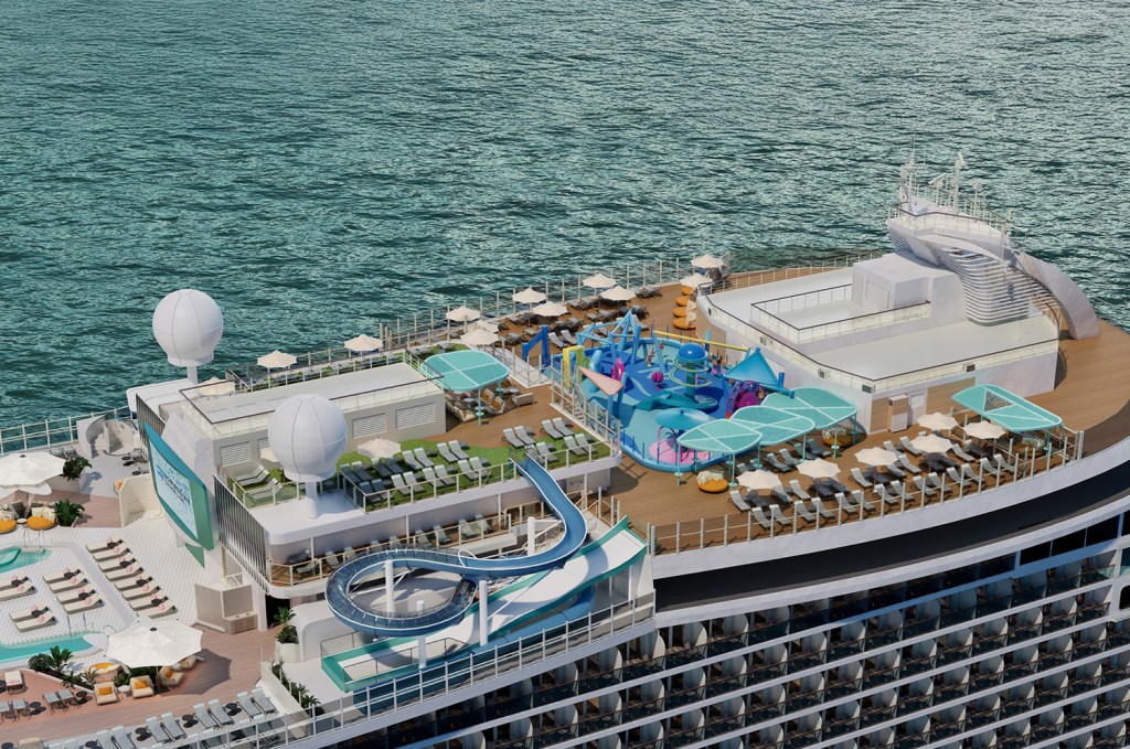 Norwegian cruises luna top deck